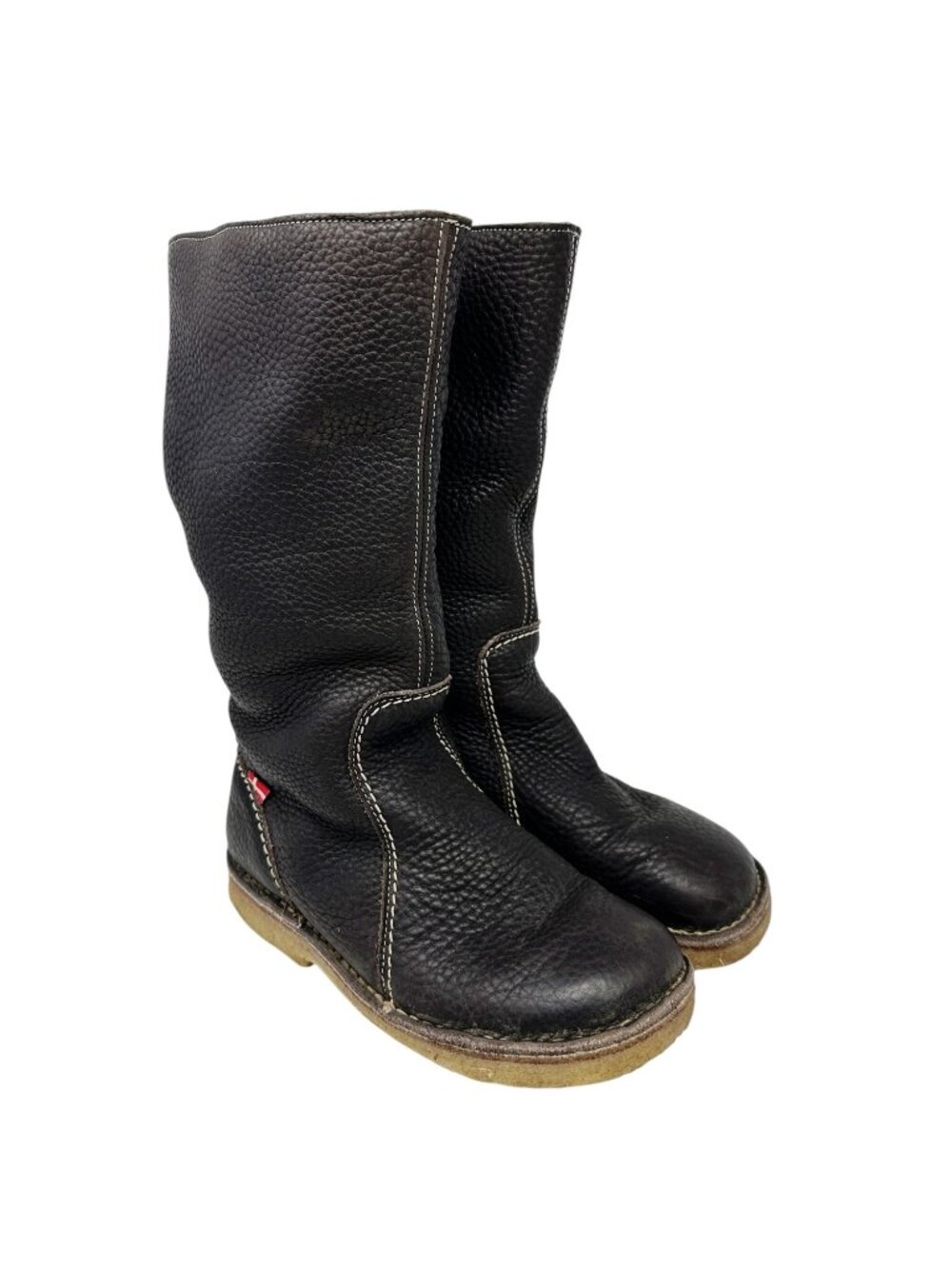 Duckfeet Silkeborg Boots Brown Leather Crepe Sole EU 39 US 8.5-9 (No Straps)